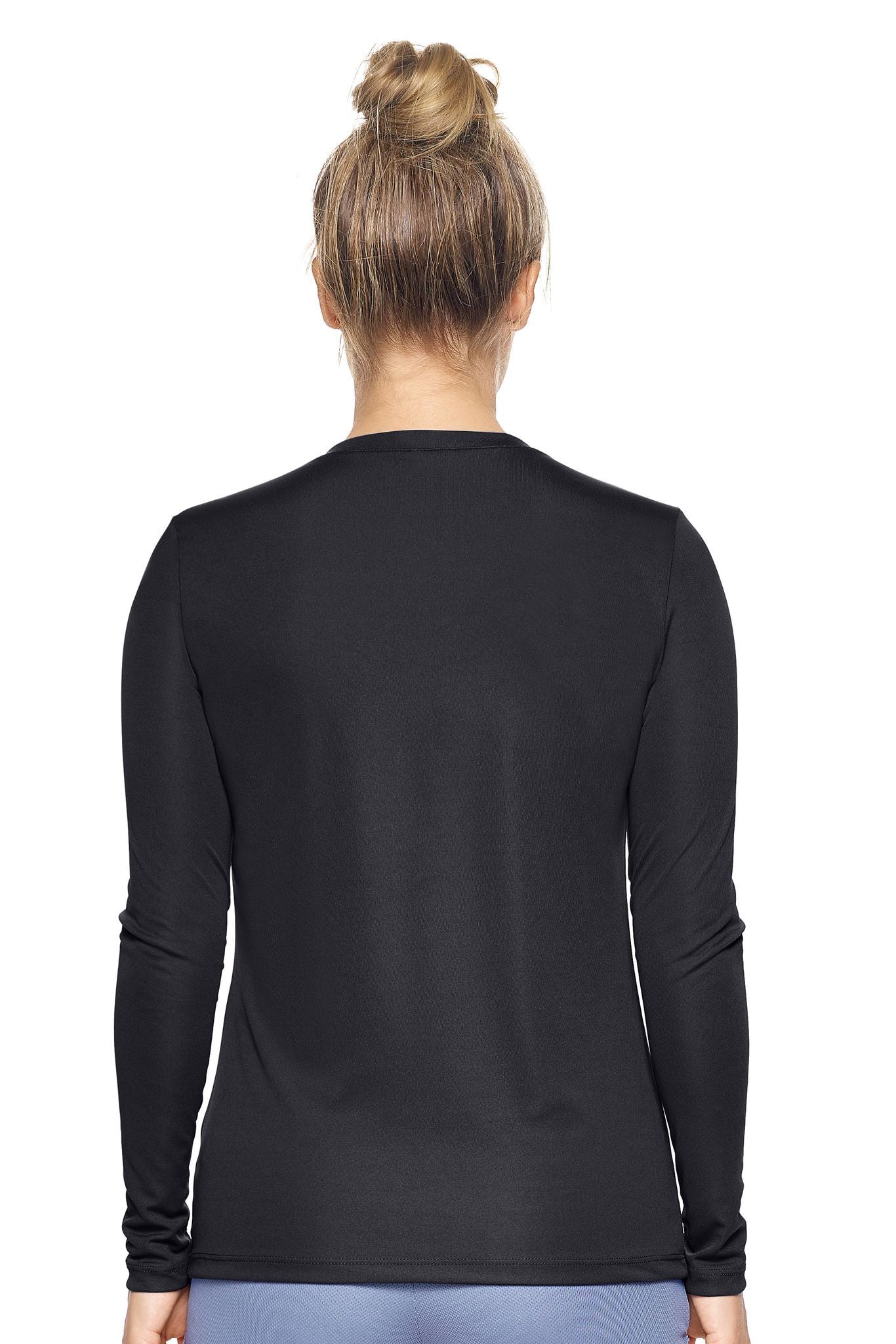 AI302 Women's V-Neck Long Sleeve Expert Tee