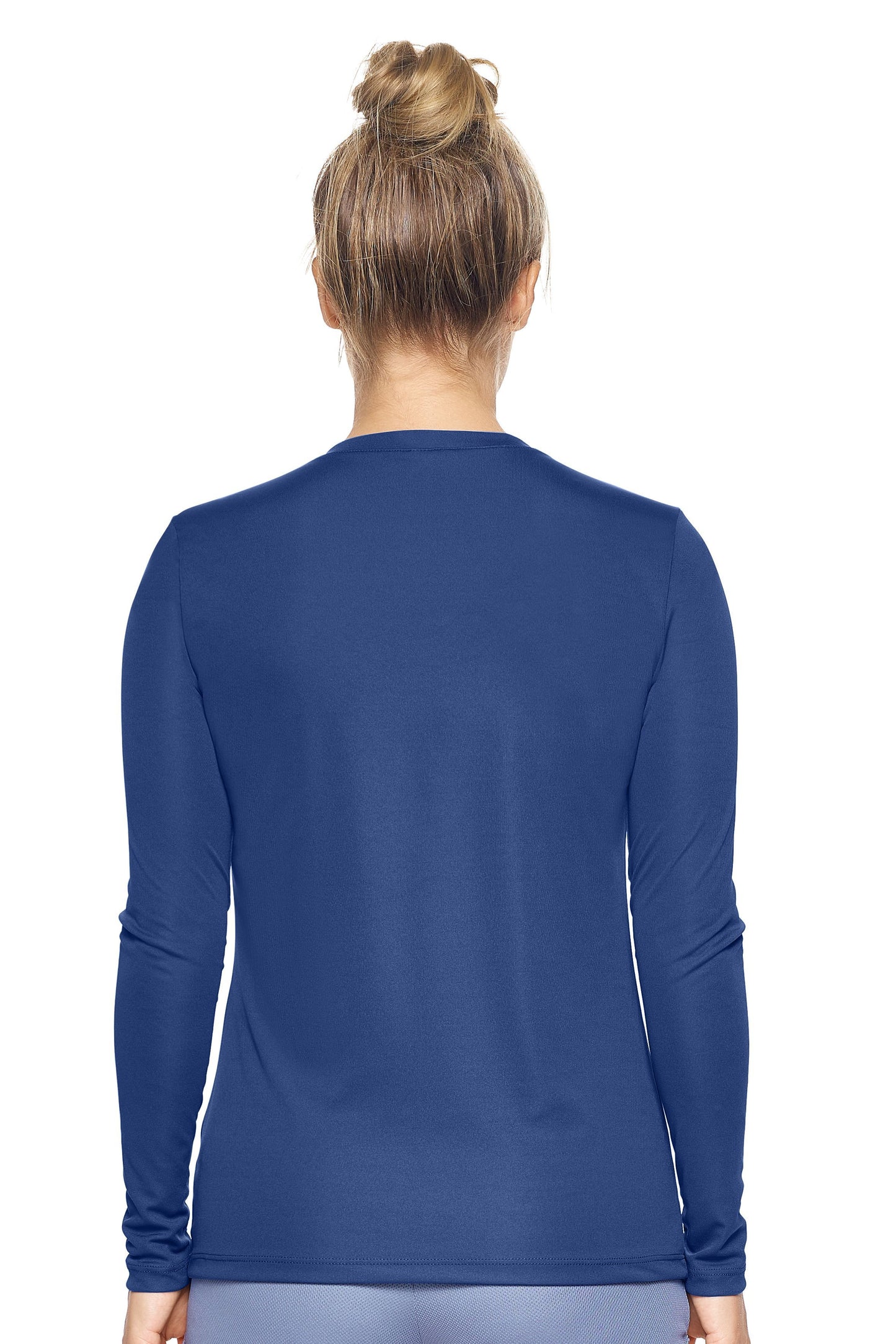 AI302 Women's V-Neck Long Sleeve Expert Tee